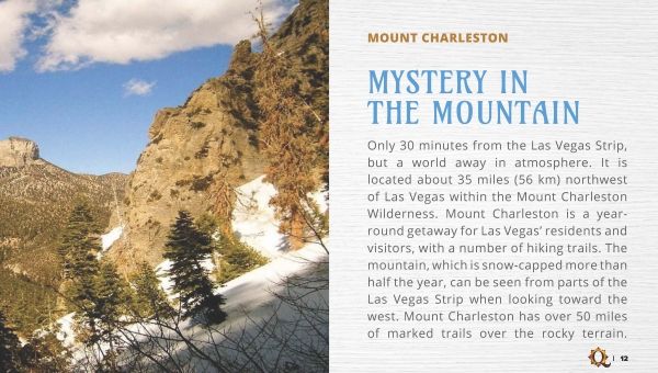 Mt. Charleston&#039;s Mystery in the Mountain