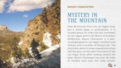 Mt. Charleston's Mystery in the Mountain
